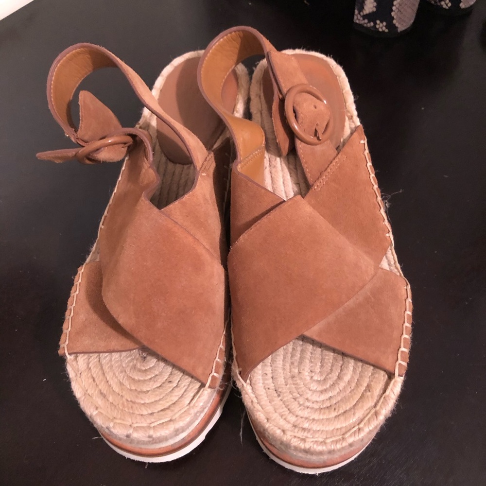 Marc Fisher Platform Espadrilles